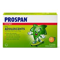 Clinicians Prospan Lozenges Adolescents 20pk - Fairyspringspharmacy