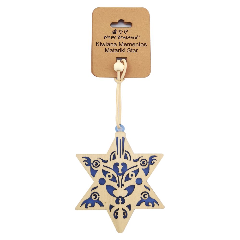 Matariki Star NZ Hanging Ornament