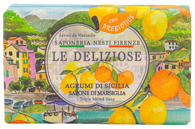 Le Deliziose Agrumi Di Sicilia 150g soap bar