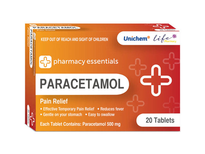 Pharmacy essentials Paracetamol 20 Tablets - Fairyspringspharmacy