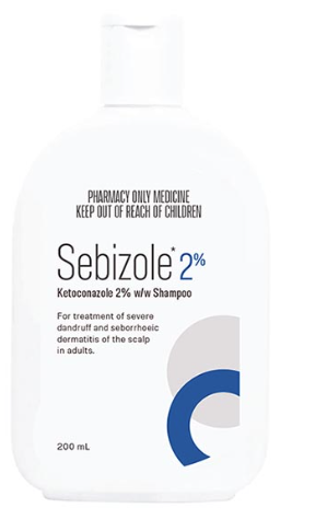 SEBIZOLE Shampoo 2% 200ml - Fairyspringspharmacy