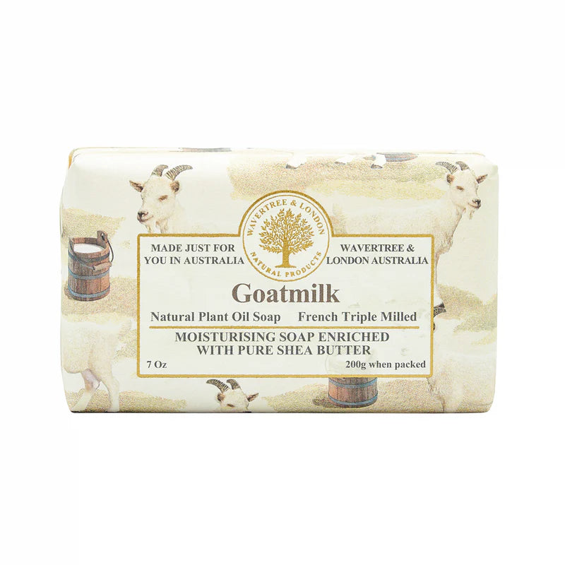 Wavertree and London Goats Milk Soap bar 200g