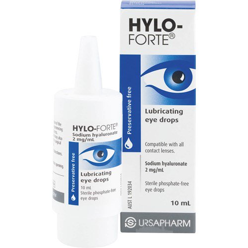 HYLO-FORTE Lubricating Eye Drops 10ml - Fairyspringspharmacy