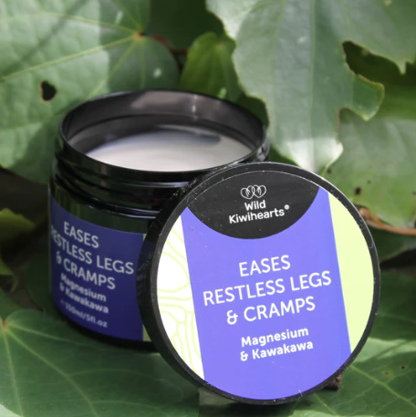 Wild Kiwi Hearts Magnesium & Kawakawa Cream 150ml