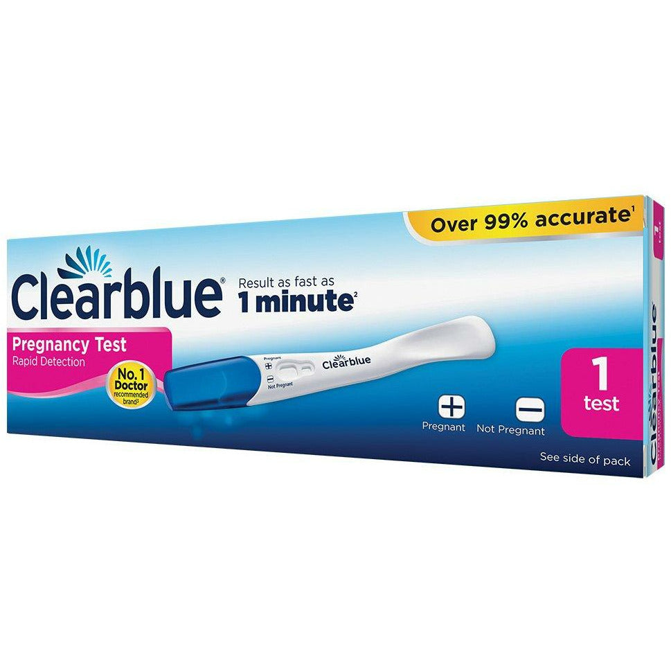 CLEARBLUE Rapid Detect Pregnancy 1 Test - Fairy springs pharmacy