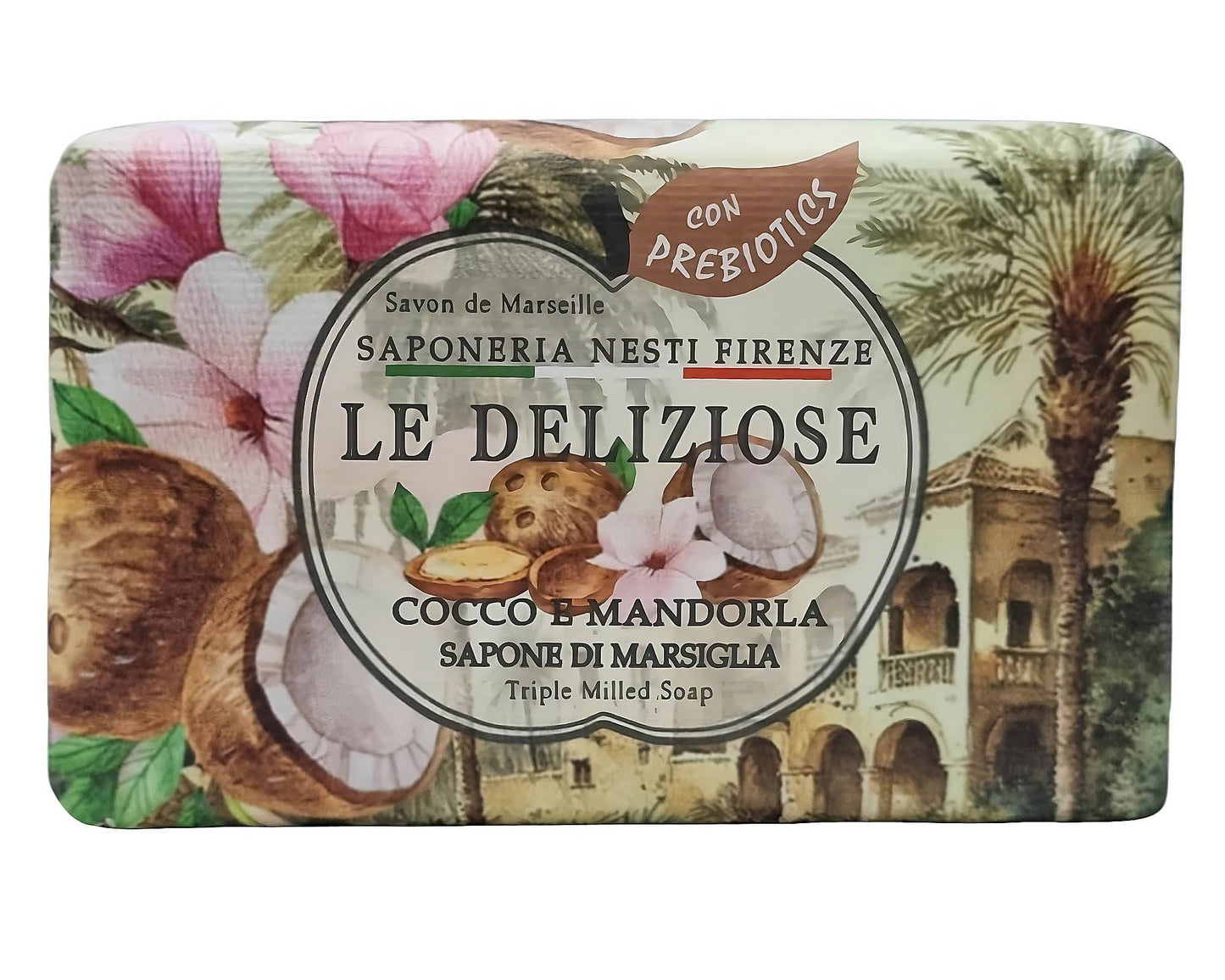 Le Deliziose Cocco E Mandorla 150g Soap Bar