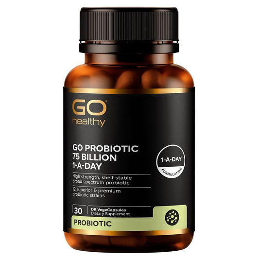 GO Probiotic 75 Billion 30 Capsules - Fairyspringspharmacy