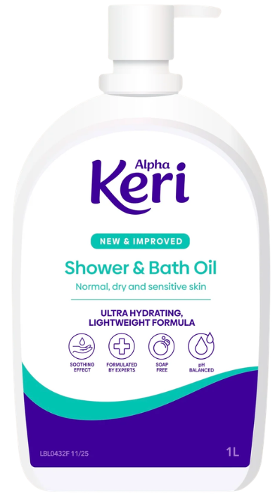 ALPHA KERI Super Hydrating Shower and Bath Oil 1L