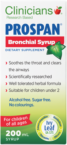 Clinicians Prospan Bronchial Syrup 200ml - Fairyspringspharmacy