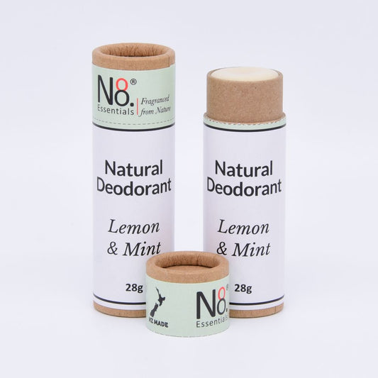 No.8 Essentials Deodorant Tube Lemon & Mint 28g - Fairyspringspharmacy