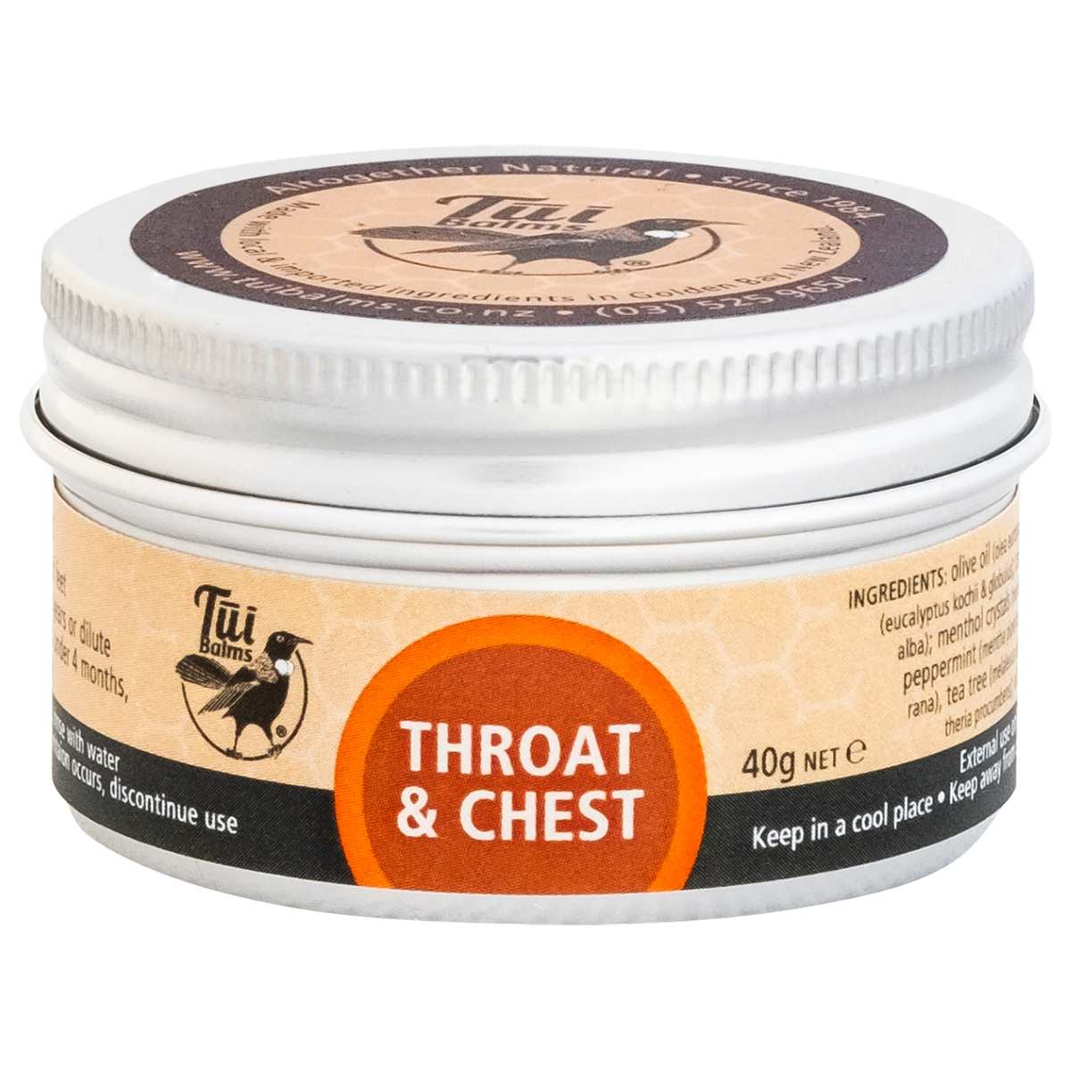 TUI Throat & Chest Balm 40g
