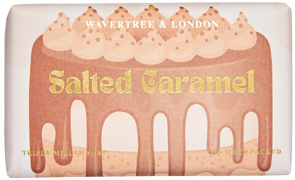 Wavertree and London Salted Caramel soap bar 200g