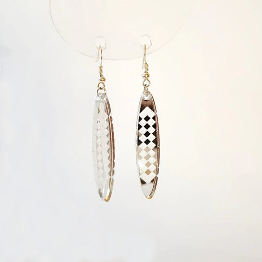 Trouble Maker Silver Aronui Drop Earrings - Fairyspringspharmacy