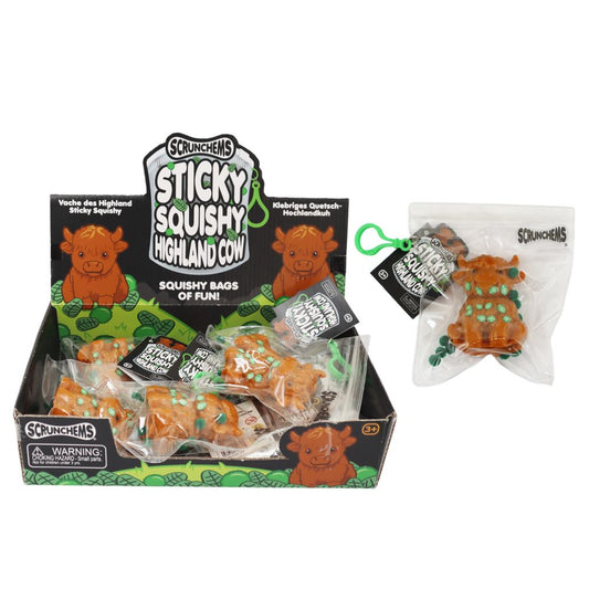 Scrunchems Sticky Highland Cow - Fairyspringspharmacy