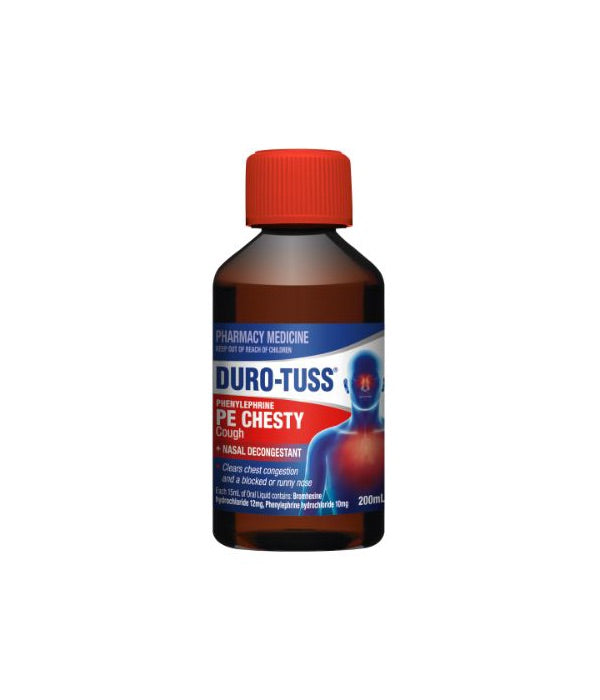 DURO-TUSS PE Chesty 200ml - Fairyspringspharmacy