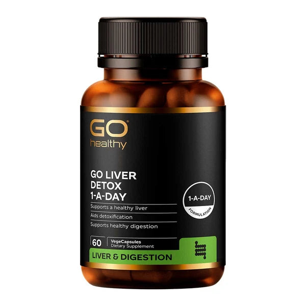 GO Liver Detox 1-A-Day 60 Capsules - Fairyspringspharmacy