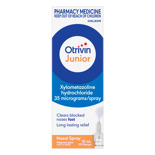 Otrivin JUNIOR Nasal Spray 10ml - Limit of 2 per customer only