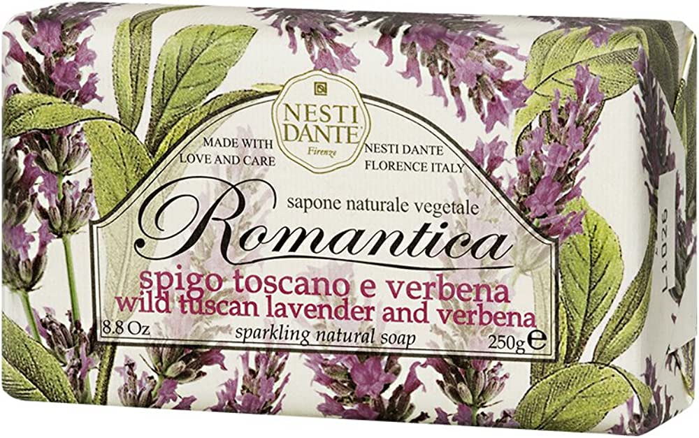 NESTI DANTE Romantica Wild Tuscan Lavender and Verbena 250g Soap