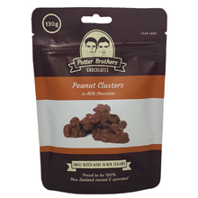 Load image into Gallery viewer, Potter Brothers Peanut Clusters In Milk Chocolate 130g

