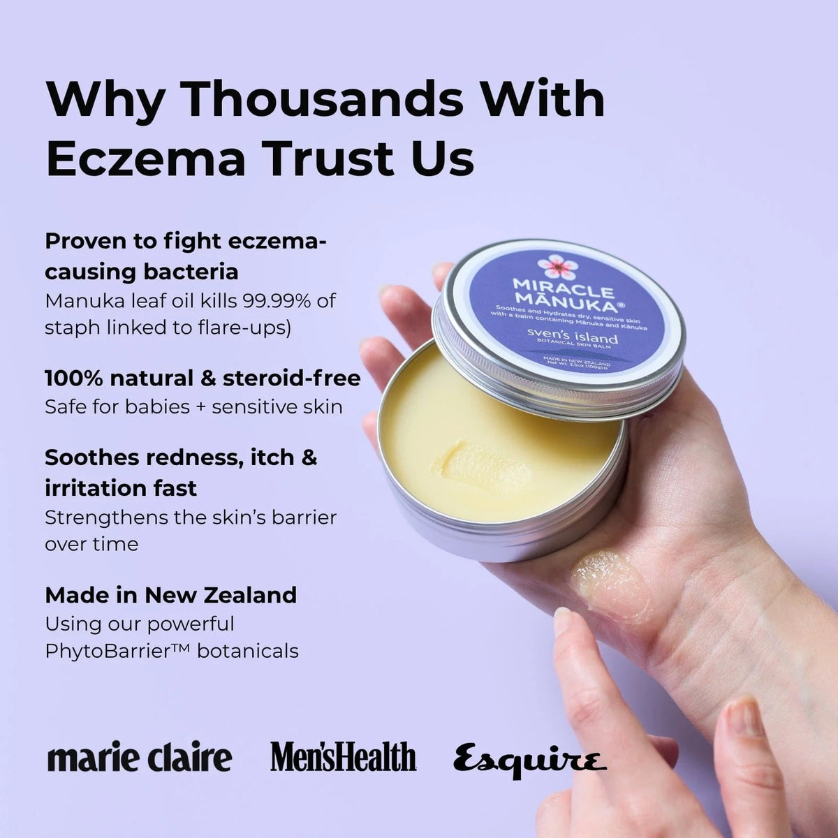 Sven's Island Miracle Manuka 17g Balm