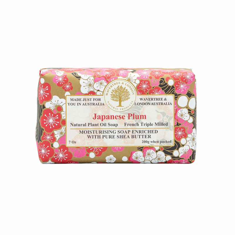 Wavertree and London Japanese Plum soap bar 200g