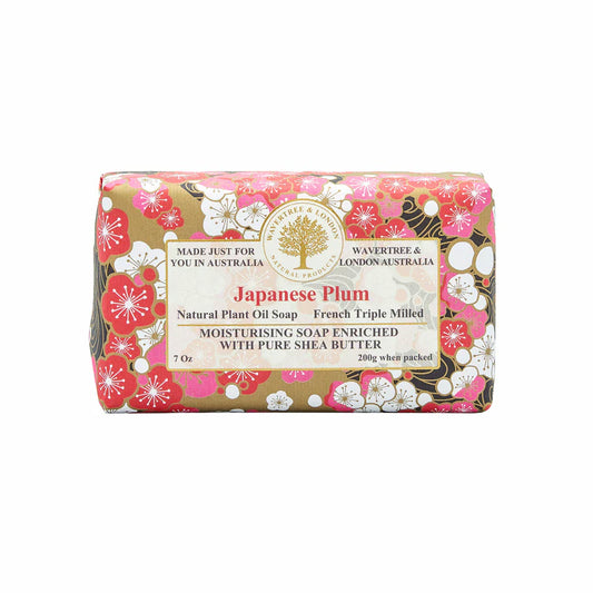 Wavertree and London Japanese Plum soap bar 200g