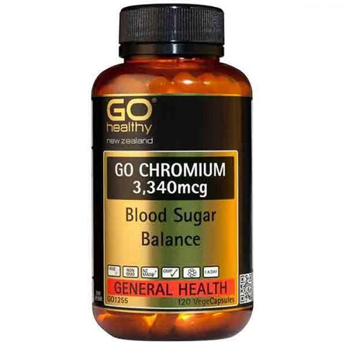 GO Chromium 3340mcg 120 Capsules - Fairy springs pharmacy