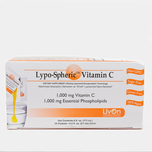 LivOn Lypo-Spheric Vitamin C 1000mg 30 Packets - Fairyspringspharmacy