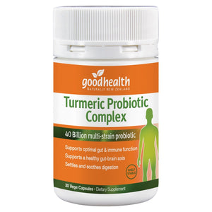 Good Health Turmeric Probiotic Complex 30cap - Fairy springs pharmacy