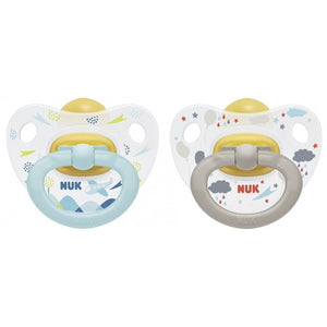 NUK Happy Kids Latex Soother 6-18 months - Assorted colours - Fairy springs pharmacy