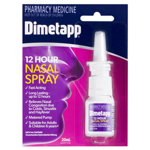 DIMETAPP 12 Hour Nasal Spray 20ml - Fairy springs pharmacy