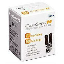 CareSens N Blood Glucose Test Strips - 50 pack - Fairy springs pharmacy