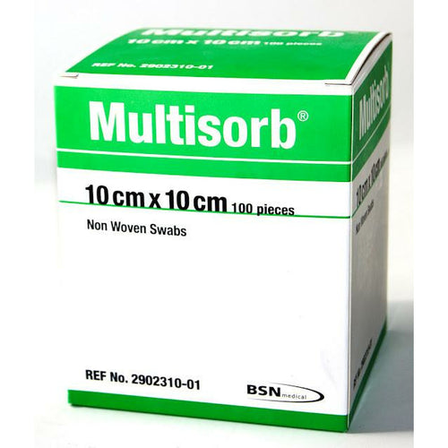 Multisorb 10cm x 10cm - 100 pieces - Fairy springs pharmacy