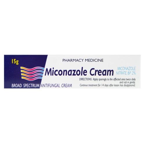 MICONAZOLE Topical Cream 15g - Fairy springs pharmacy