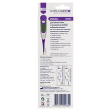 Load image into Gallery viewer, Welcare Digital Thermometer Deluxe - Fairyspringspharmacy
