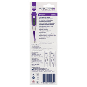 Welcare Digital Thermometer Deluxe - Fairyspringspharmacy