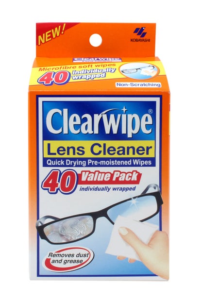 CLEARWIPE Lens Cleaner 40s - Fairyspringspharmacy