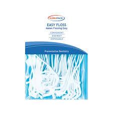 SURGIPACK Easy Floss - 50 Floss Picks - Fairy springs pharmacy