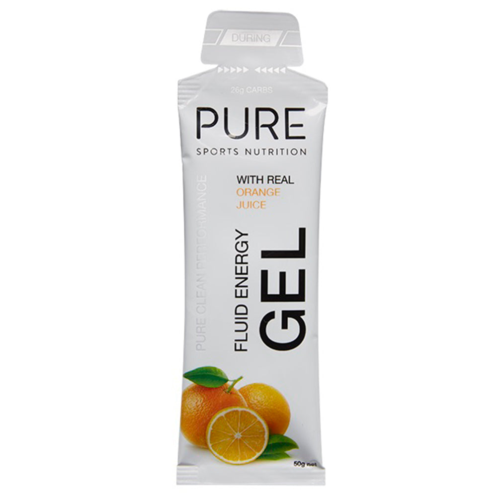 PURE SPORTS NUTRITION Fluid Energy Gel - Orange 50g