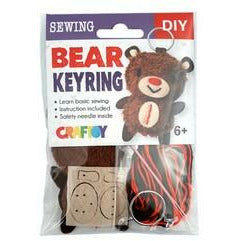 Sewing DIY - Bear Keyring