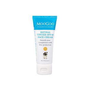 MOOGOO SPF 40 Tinted Face Cream 50g
