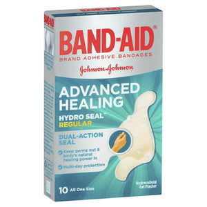BAND-AID Advanced Healing Hydro Seal Regular 10 Pack