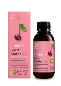 Harker Herbals Childrens Chest Soothe Night Liquid 150ml - Sweet Cherry