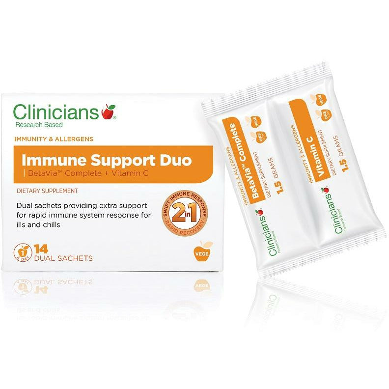 CLINICIANS Immune Support Duo - 14 Dual Sachets