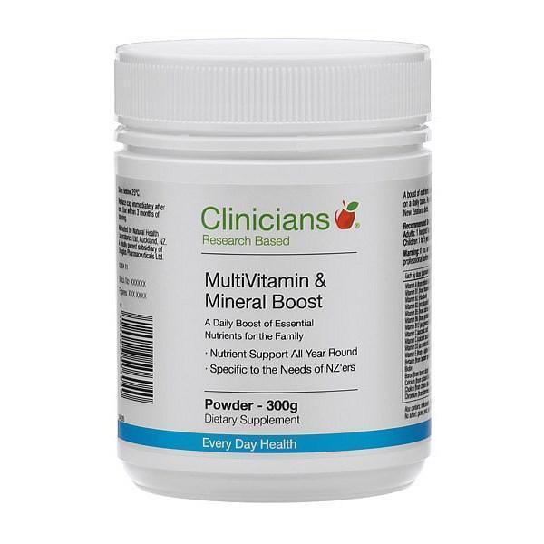 Clinicians Vitamin & Mineral Boost Powder 300g - Fairy springs pharmacy