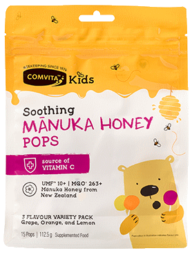 COMVITA Soothing Manuka Honey Pops 15 Pack - Fairyspringspharmacy