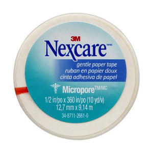 Nexcare Paper Tape White 12.7mm - Fairy springs pharmacy