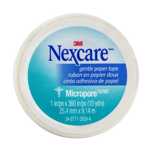 Nexcare Paper Tape White 25.4mm - Fairy springs pharmacy