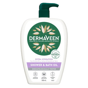 DERMAVEEN Extra Hydration Shower and Bath Oil