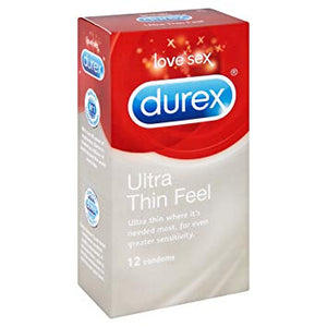 DUREX Ultra Thin Feel 12pk - Fairy springs pharmacy